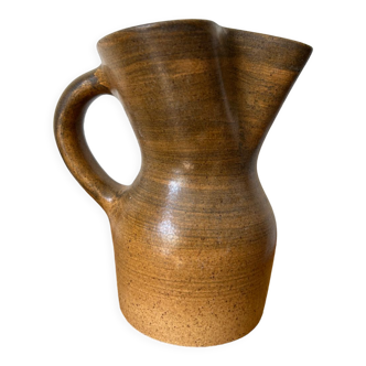 Pitcher in stoneware manufacture Lonchamp