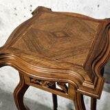 Art Nouveau High Walnut Stool - Jugendstil