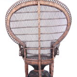 Fauteuil Emmanuelle Peacock, années 1960