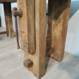 Old patinated workbench