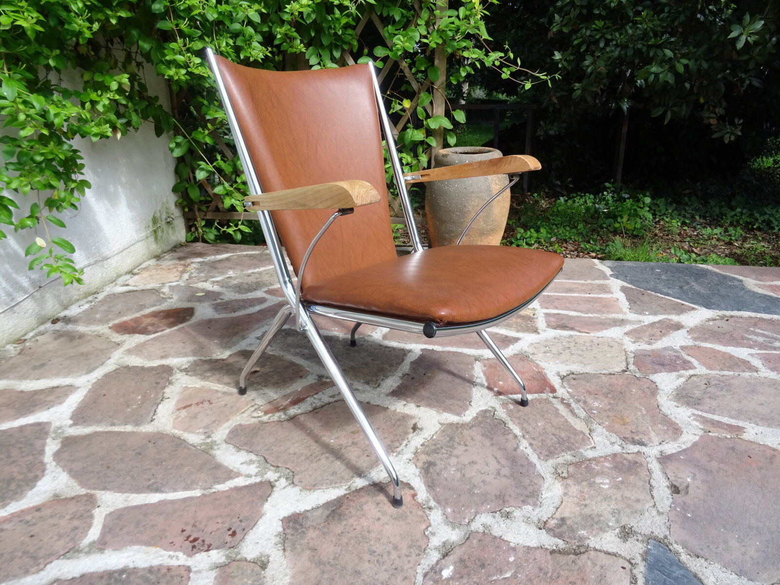 André Monpoix folding chair