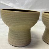Set of 2 German ceramic candle holders