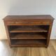 Open oak sideboard in country style, 1930s/50s.