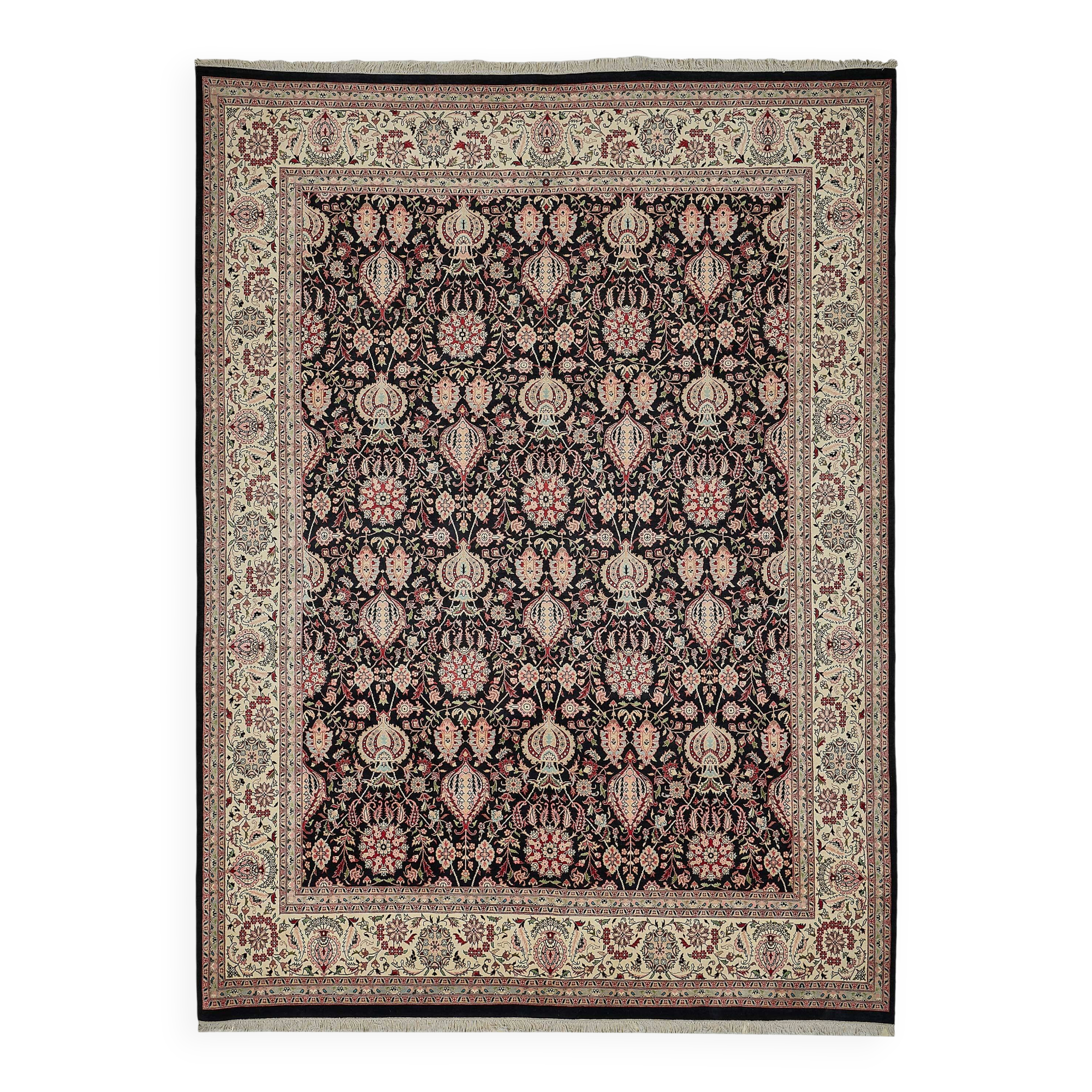 Turkish Handknotted Wool Oushak Rug 276 cm x 370 cm