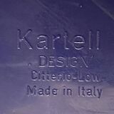 Mobil storage unit – 3 cobalt blue drawers – Kartell, 1993 (First edition)