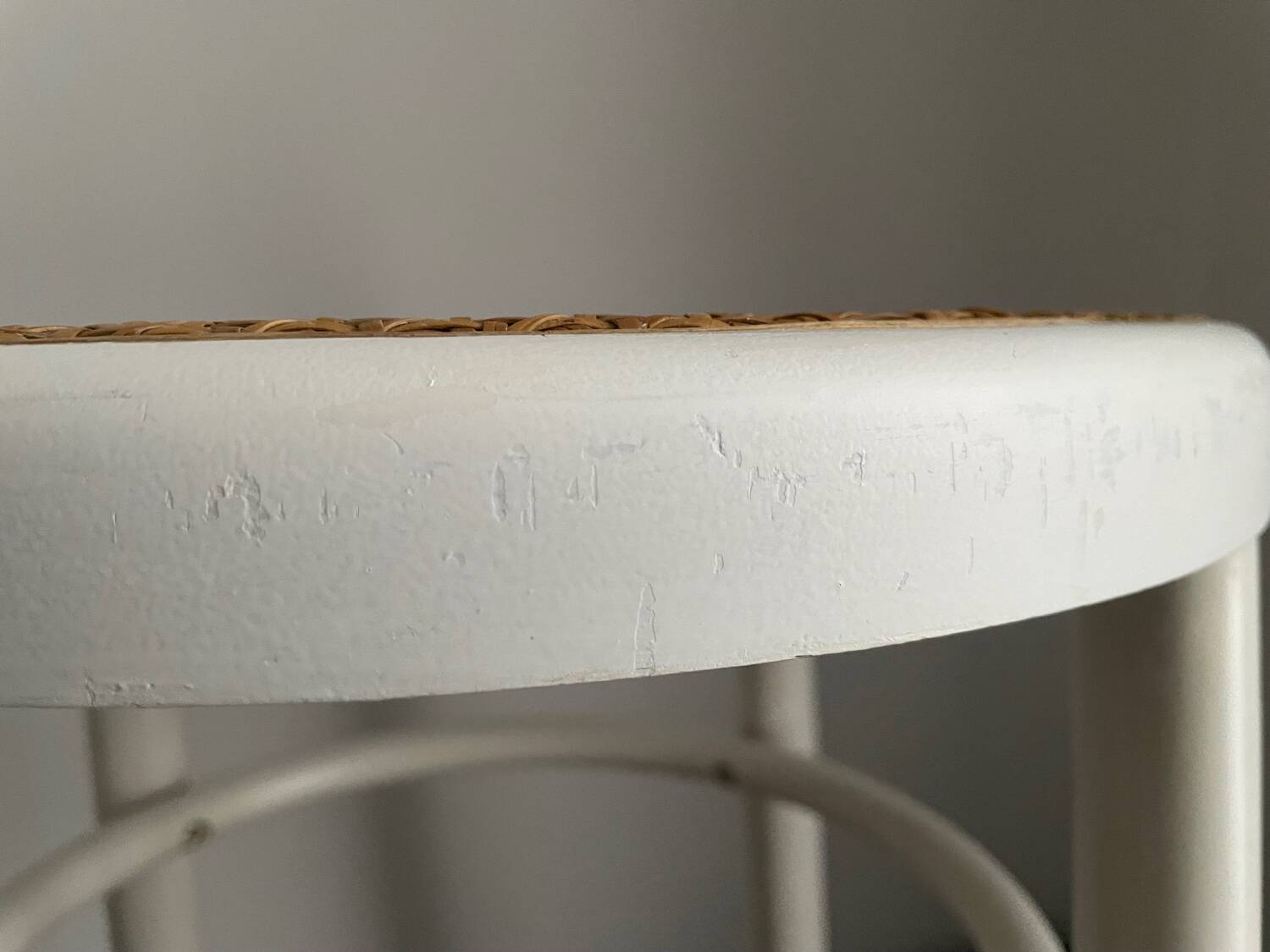 Tabouret canné