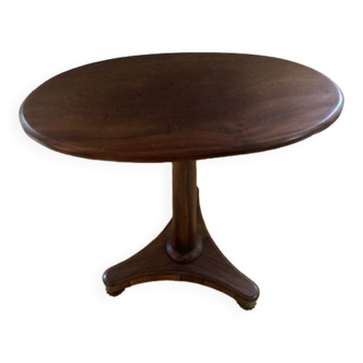 19th century st empire oval pedestal table