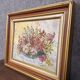 Cardinal Dupuis peintre de Provence : tableau huile sur toile
