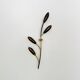 Floral Brass Wall Lamp by Rupert Nikoll