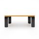 Square coffee table Eretteo by Orni Halloween for Artemide, 1970s
