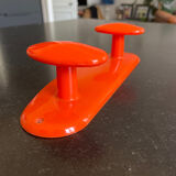 Double patère orange