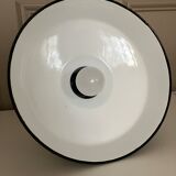 Large suspension enamelled sheet metal