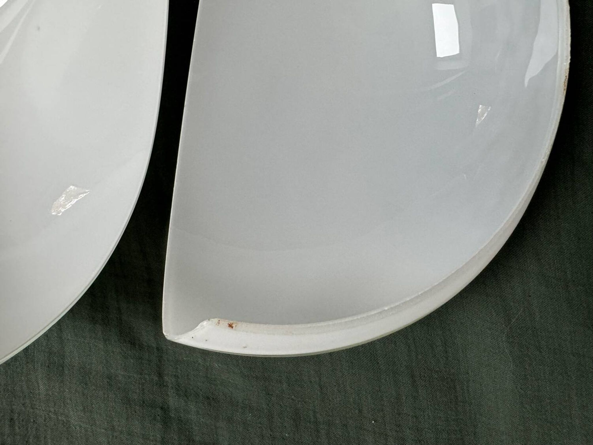 Vintage Murano glass wall lamp by Vico Magistretti for Artemide / Mania / Space Age