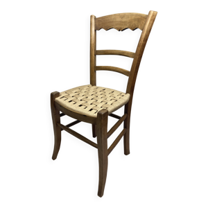Chaise paysanne XIXe - main