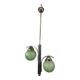 Green Art Deco pendant lamp