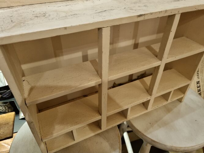 small wooden shelf