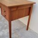 Danish Scandinavian desk in vintage teak 5 drawers, 1950s
