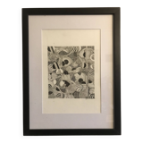 Pencil drawing - watercolor