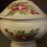 Antique porcelain sweet box from Limoges - William Guérin