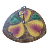 Sarreguemine brand cheese board no. 6158 in the shape of an apple