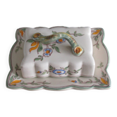 Earthenware butter dish from Moustier