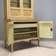 Buffet baroque ancien en bois laqué XVIIIe siècle