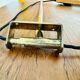 Large Adjustable Brass Wall Lamp