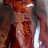 Mid-Century Majolica Centerpiece by Vallauris, Handmade, 1950s France