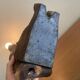 Art Deco carved wooden lamp base bear