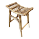 Vintage rattan stool