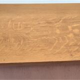 Bedside wood feet tapered 60s