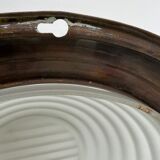 Holophane wall lamp or ceiling lamp 1920 diameter 30 cm depth 10 cm