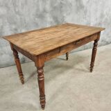 Antique table dining table kitchen table oak 74x120 cm