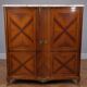 buffet haut galbé en marqueterie – style Transition Louis XV / Louis XVI