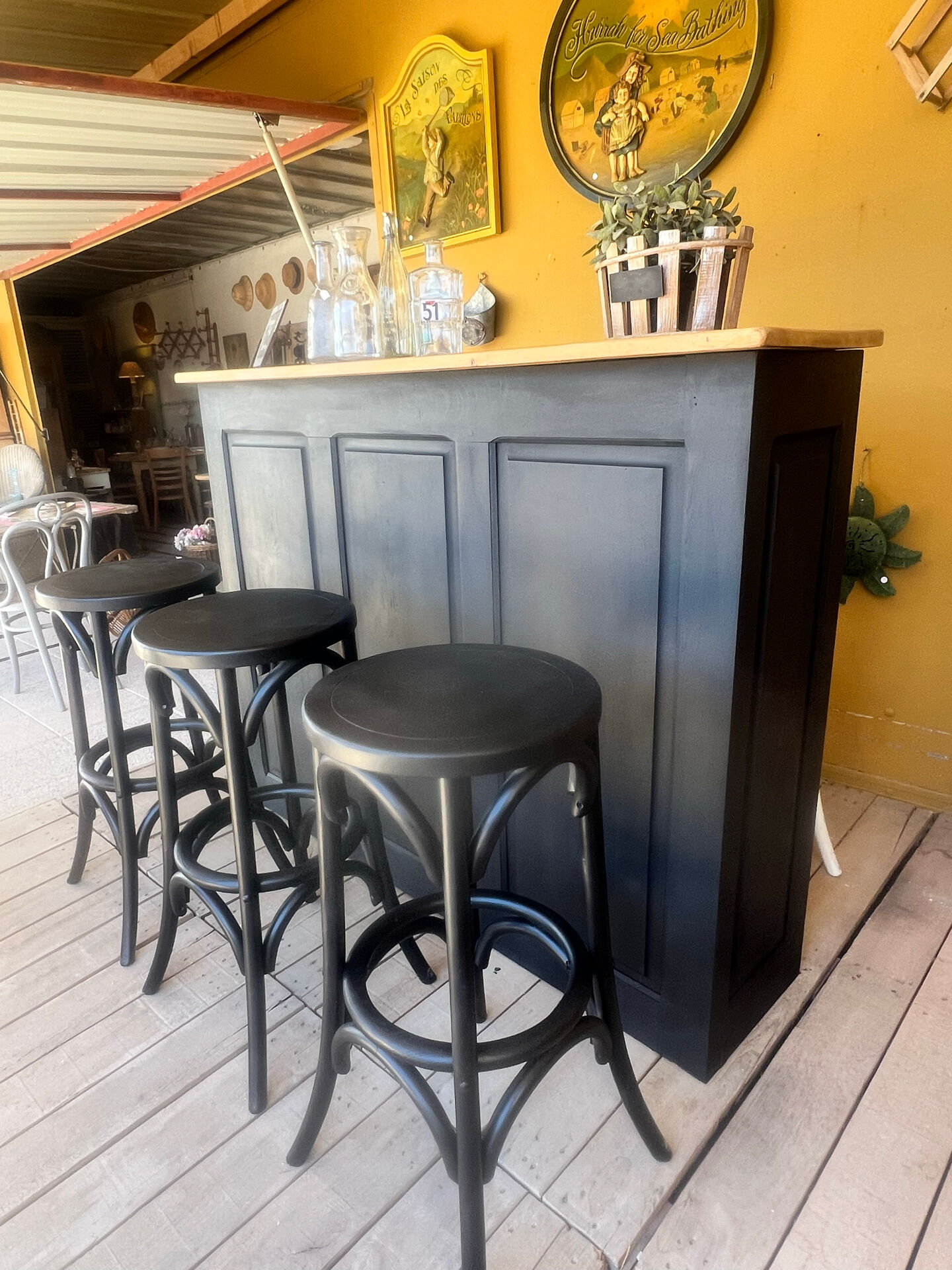Bar en chêne