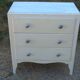 Commode vintage 3 tiroirs des années 50