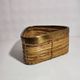 Rattan Brass Basket 1970