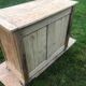 Vintage wooden chest of drawers