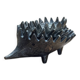 Walter Bosse / Herta Baller — Patinated brass - 4 nesting hedgehogs - 195