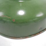 Enamelled sheet metal suspension