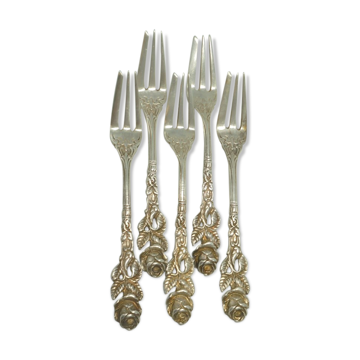 Set of 5 cake forks