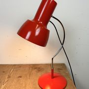 Red Table Lamp by Josef Hurka for Napako, 1960s
