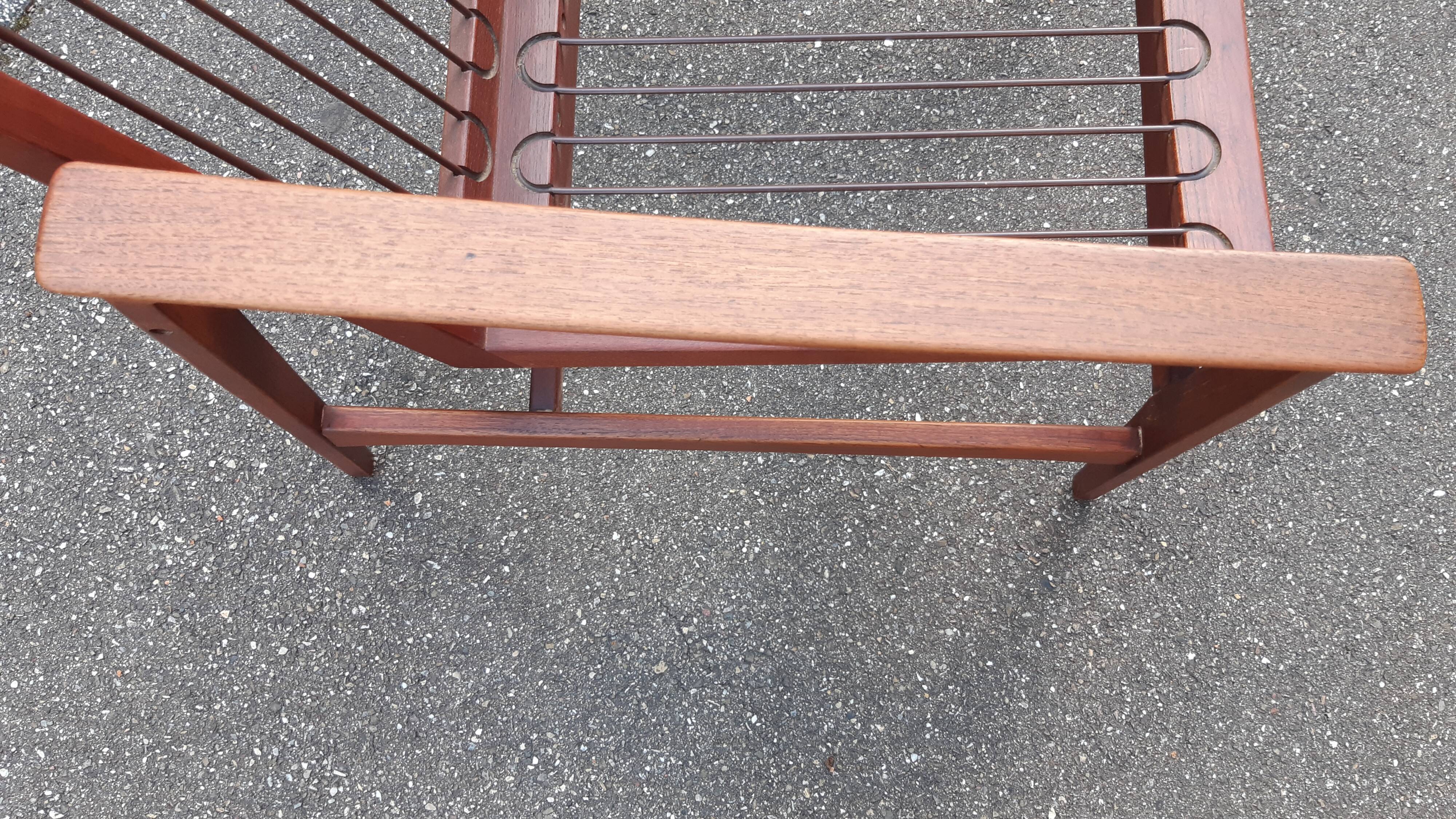 Scandinavian teak armchair 1960