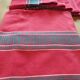 Nappe basque vintage vermillon 170X140 et 5 serviettes