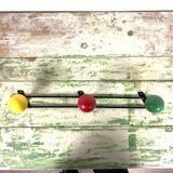 Wall coat rack triple 60s