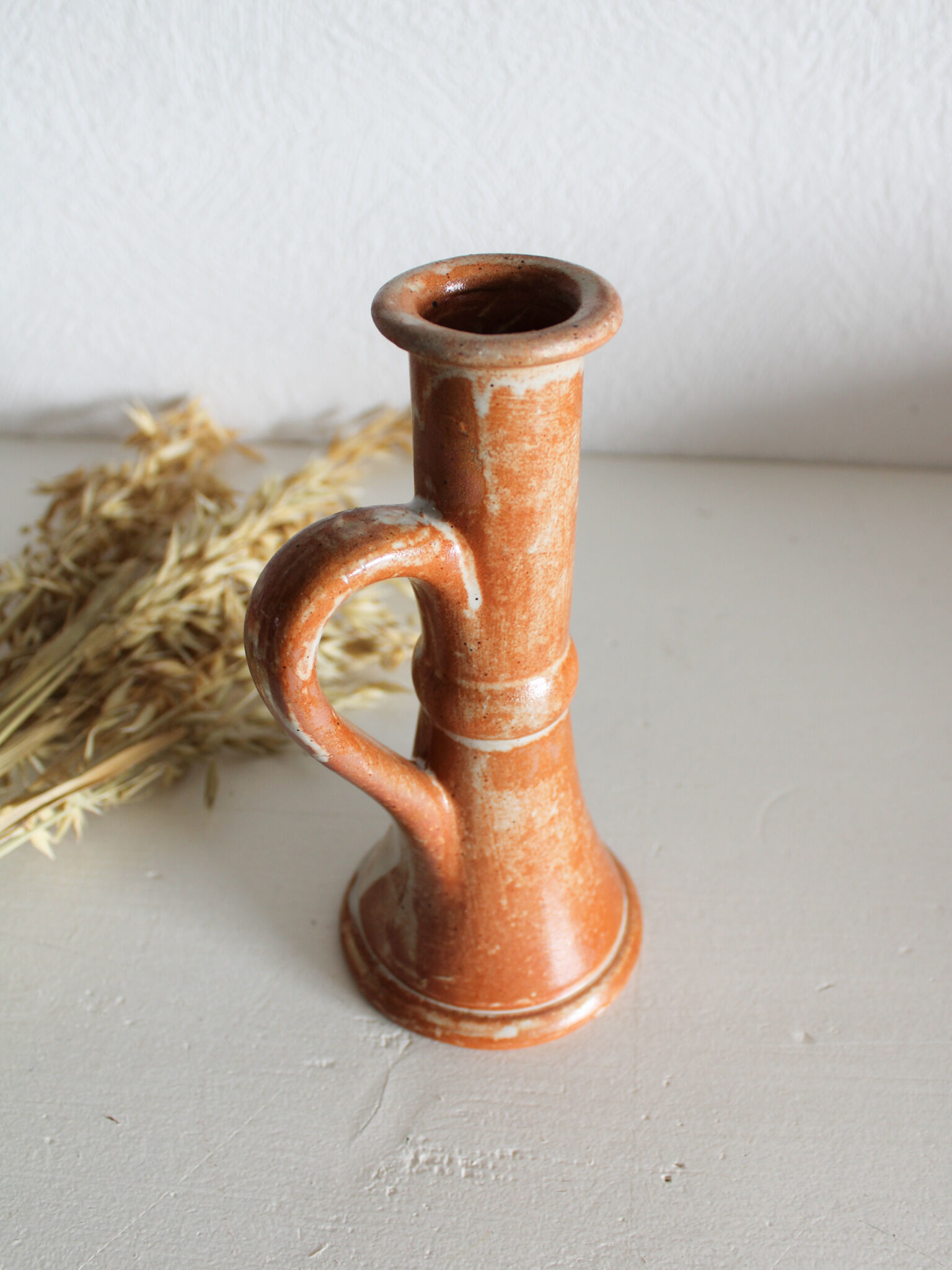 Sandstone candle holder