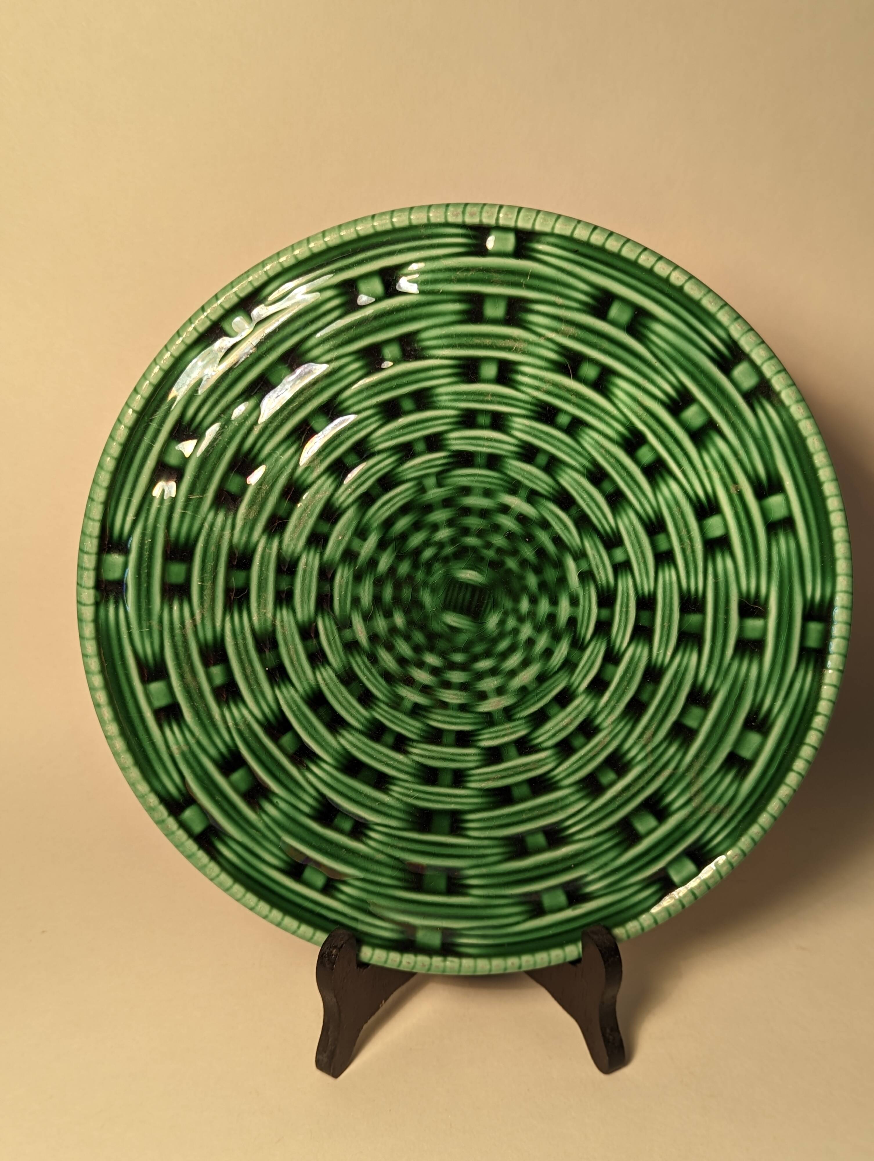 Dish "sarreguemines"