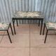 Brutalist Flag Stone nesting Tables, set of 3