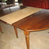 Table Directoire walnut 5 extensions