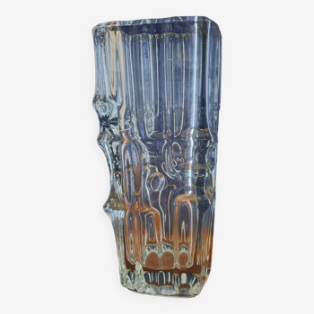 Vase 70's en cristal